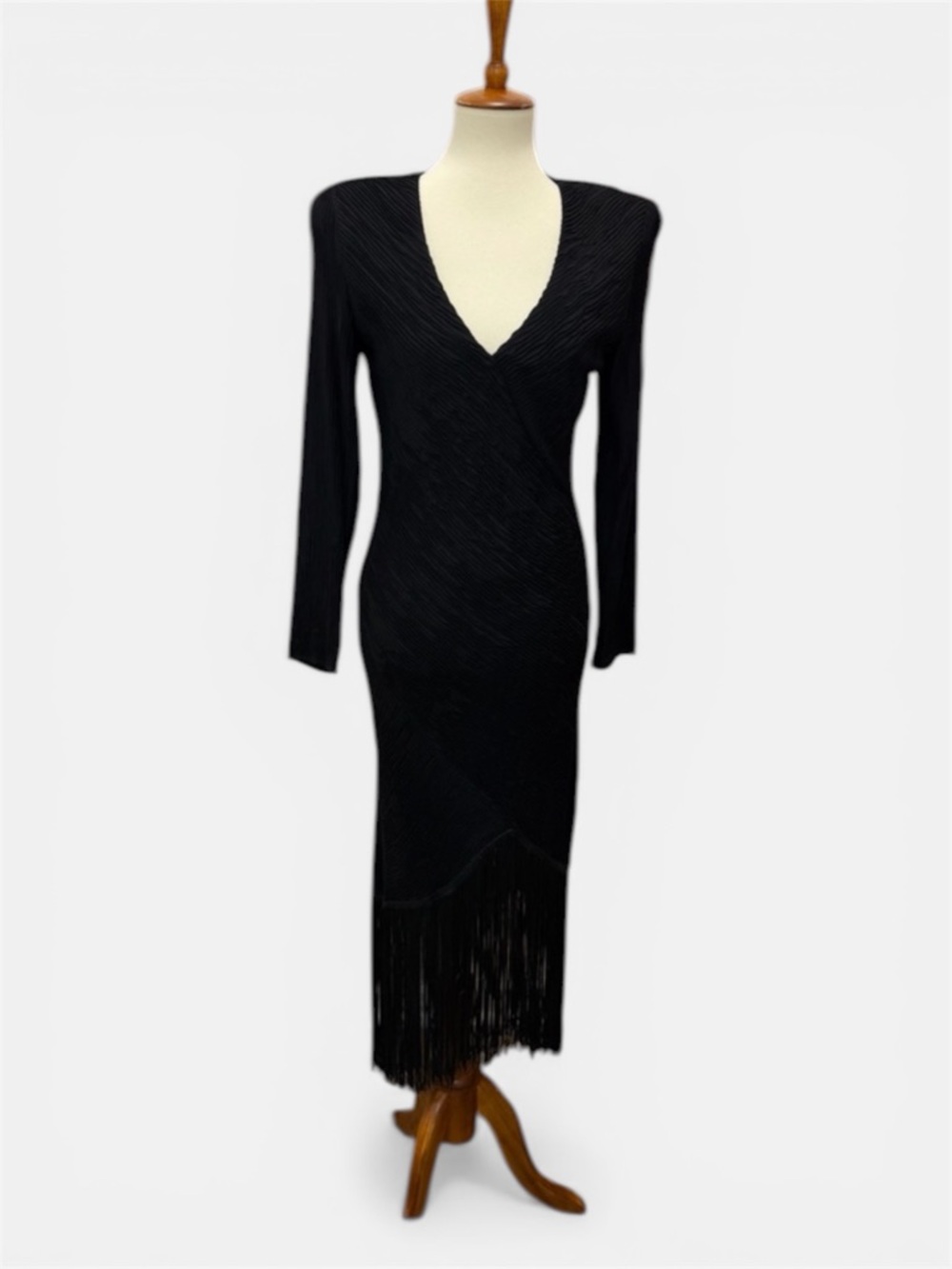 Vintage fringe Joy Steven’s Dress